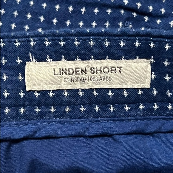 Goodfellow & Co Blue Flat Front Shorts Summer Essential Linden Short Size 40 - Picture 8 of 10